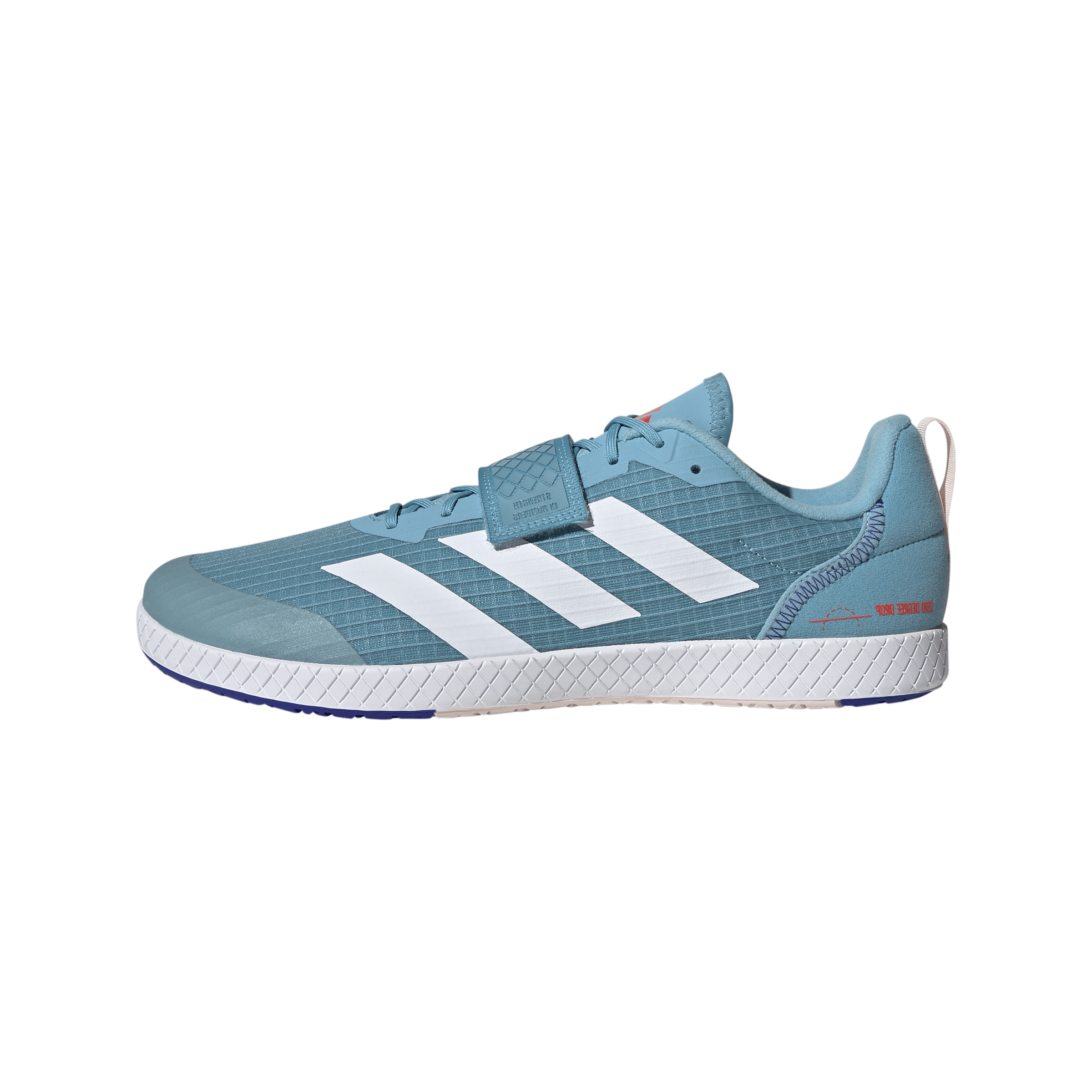 Adidas The Total Lifting Shoes in Blue and White - WIT Fitness